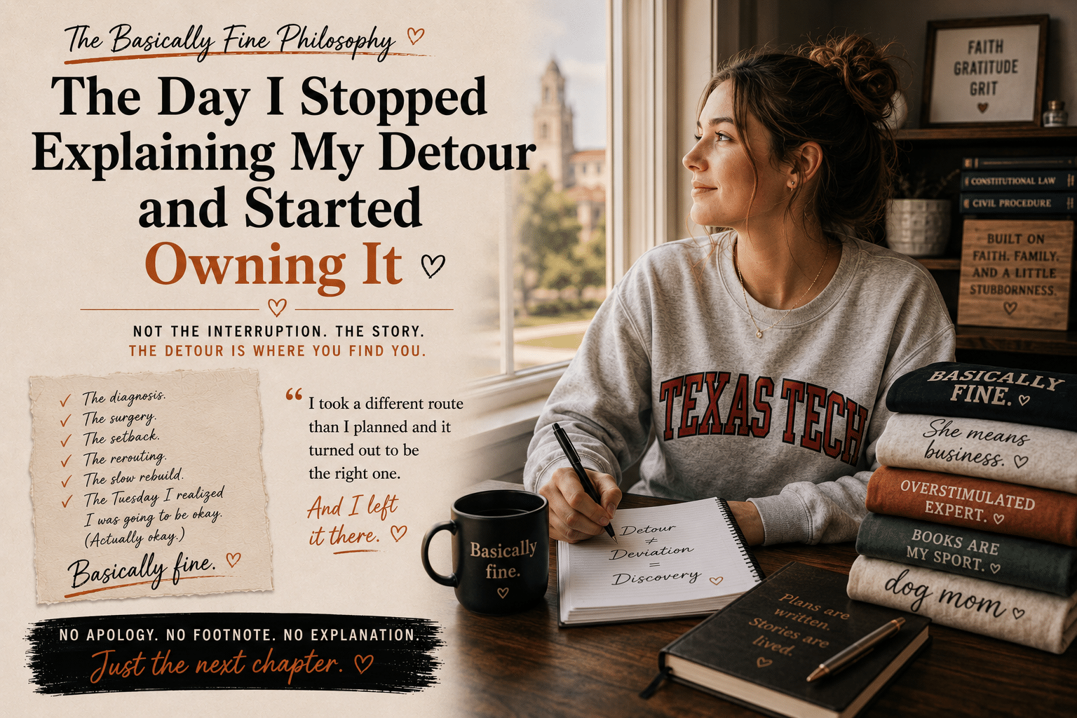 The Day I Stopped Explaining My Detour and Started Owning It