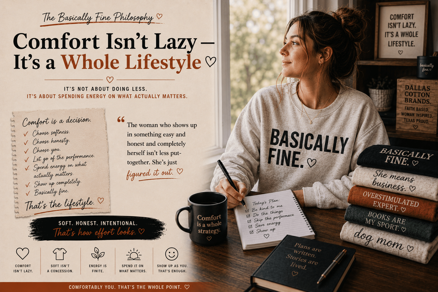 Comfort Isn’t Lazy — It’s a Whole Lifestyle