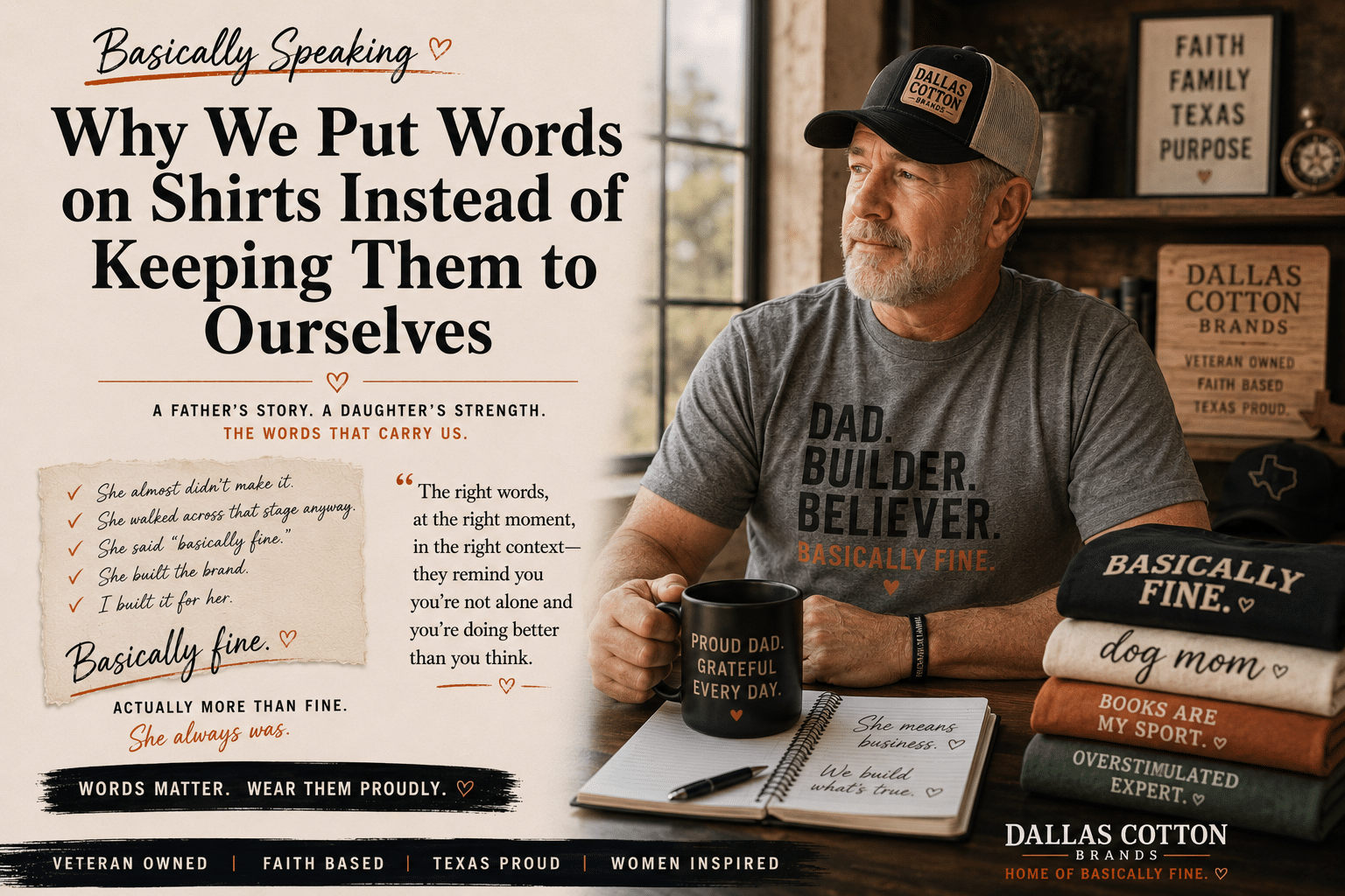 Why We Put Words on Shirts Instead of Keeping Them to Ourselves