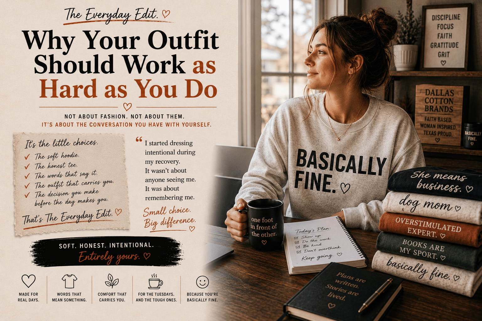 Why Your Outfit Should Work as Hard as You Do